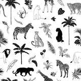 BLACK MAJIK - Sample wallpaper, animals mix