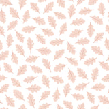 JÖRO - Wallpaper Sample, Oak Leaves (Pink)