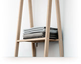 Children's clothes rack in raw beech wood