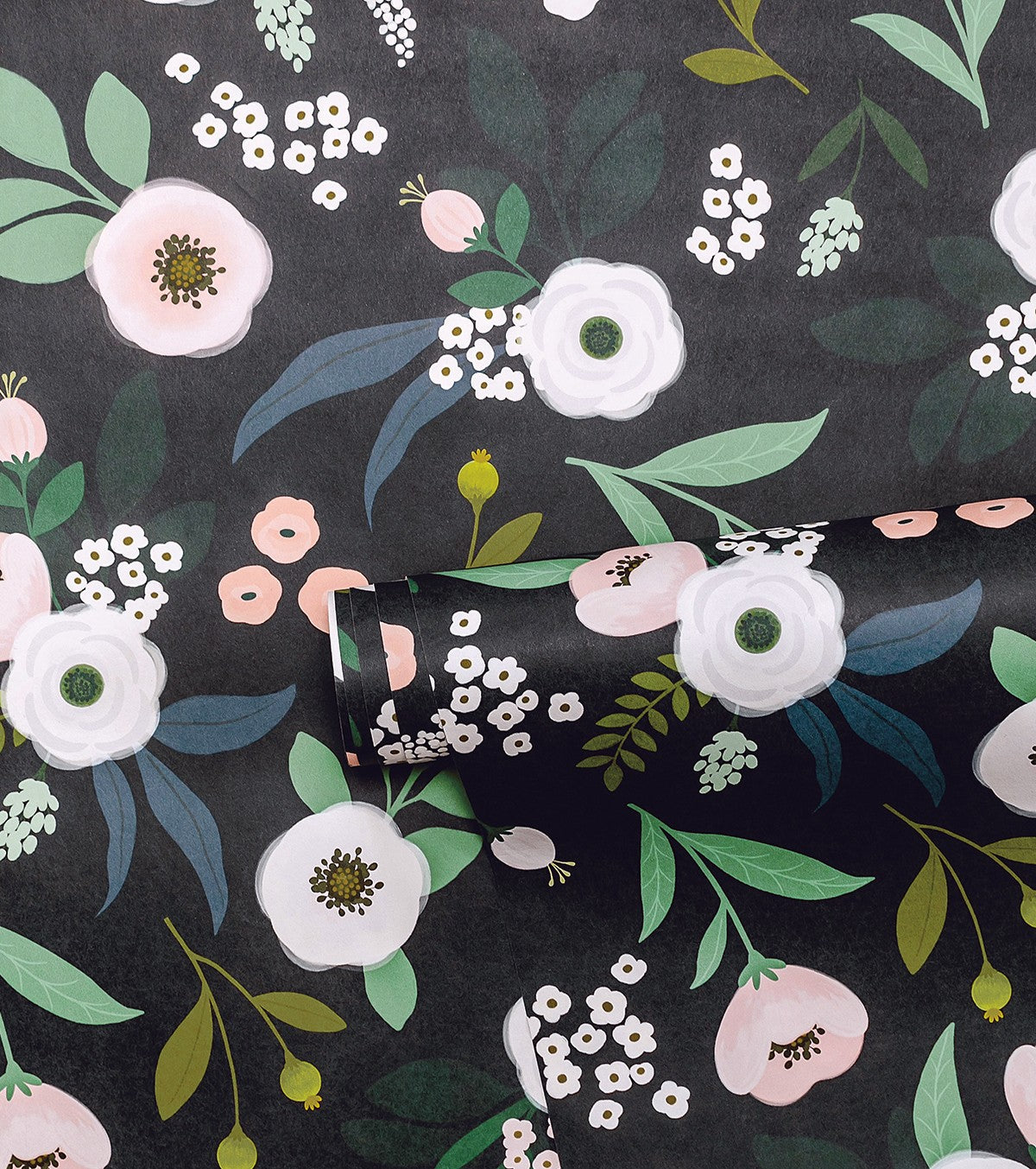 WONDERLAND - Children's wallpaper - Anemone flower motif