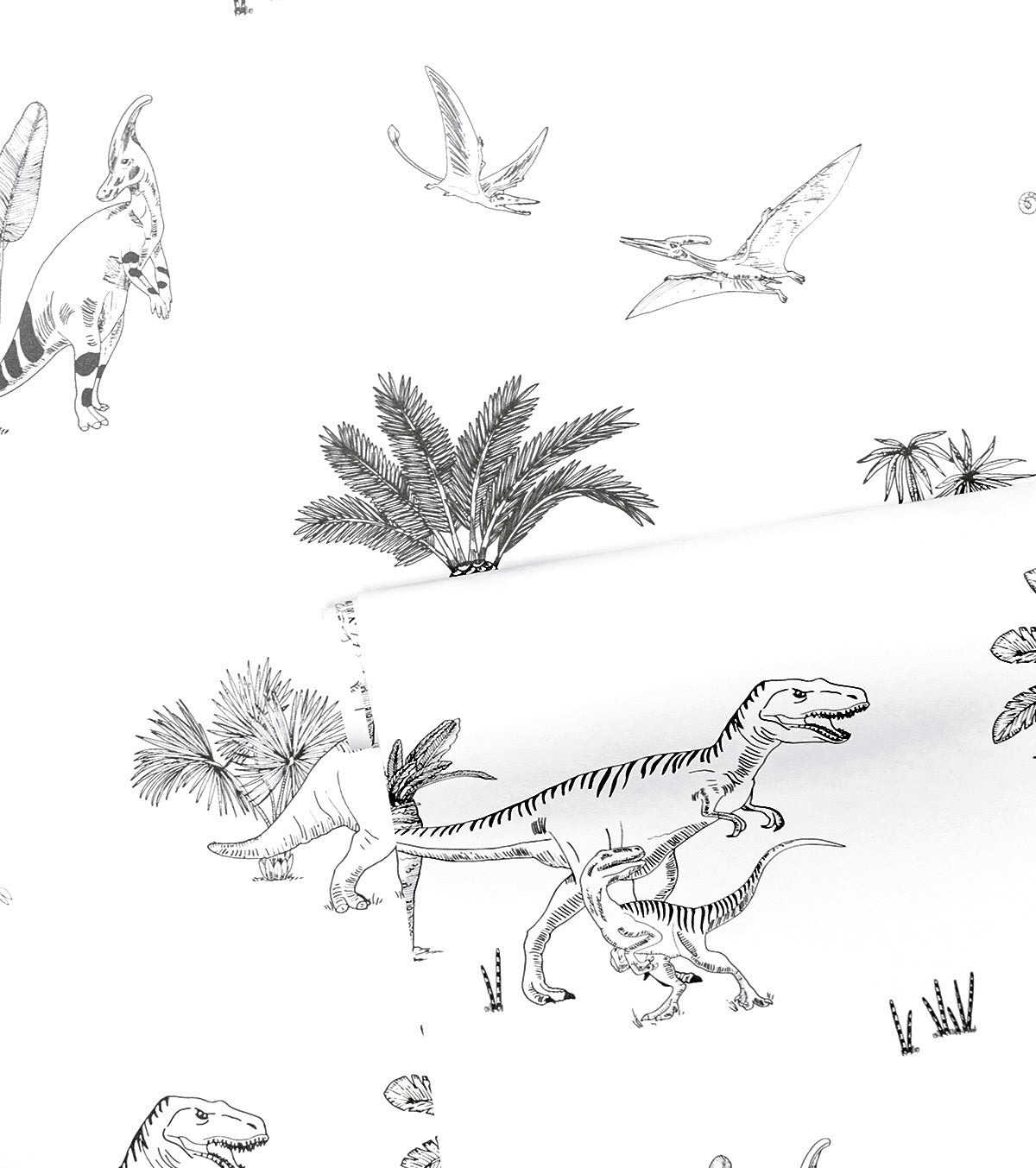 DINOSAURUS - Wallpaper - Dinosaur motif