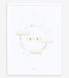 STARDUST - Children's poster - Dream