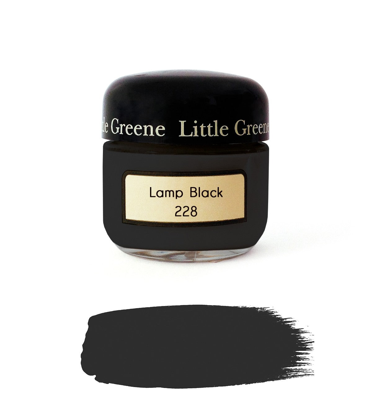 Little Greene paint - Lamp Black (228)