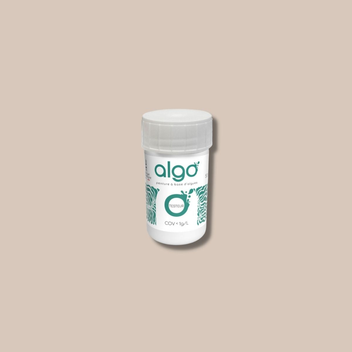 Algo Beige Sable ecological paint tester