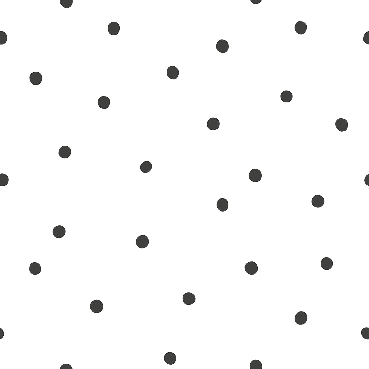 MINIMA - Wallpaper Sample, Polka Dots / White