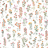 QUEYRAN - Sample wallpaper, bucolic flowers