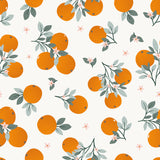 LOUISE - Sample wallpaper, oranges