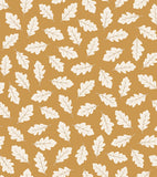 JÖRO - Children's wallpaper sample - Oak leaf pattern