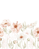 ISLANDIC POPPIES - Panoramic wallpaper sample, poppies