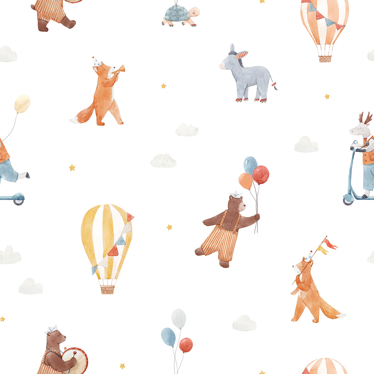 GENTLE FRIENDS - Sample wallpaper, childhood