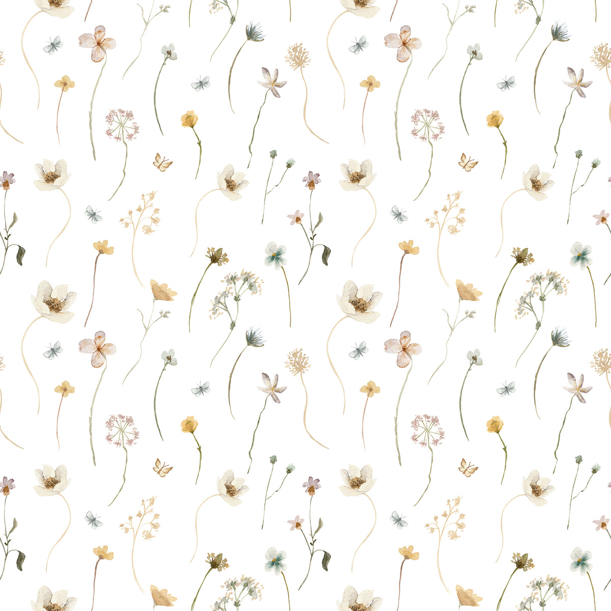 MADEMOISELLE - Wallpaper sample, May flowers