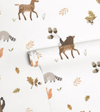 NORWOOD - Children's wallpaper - Forest friends motif