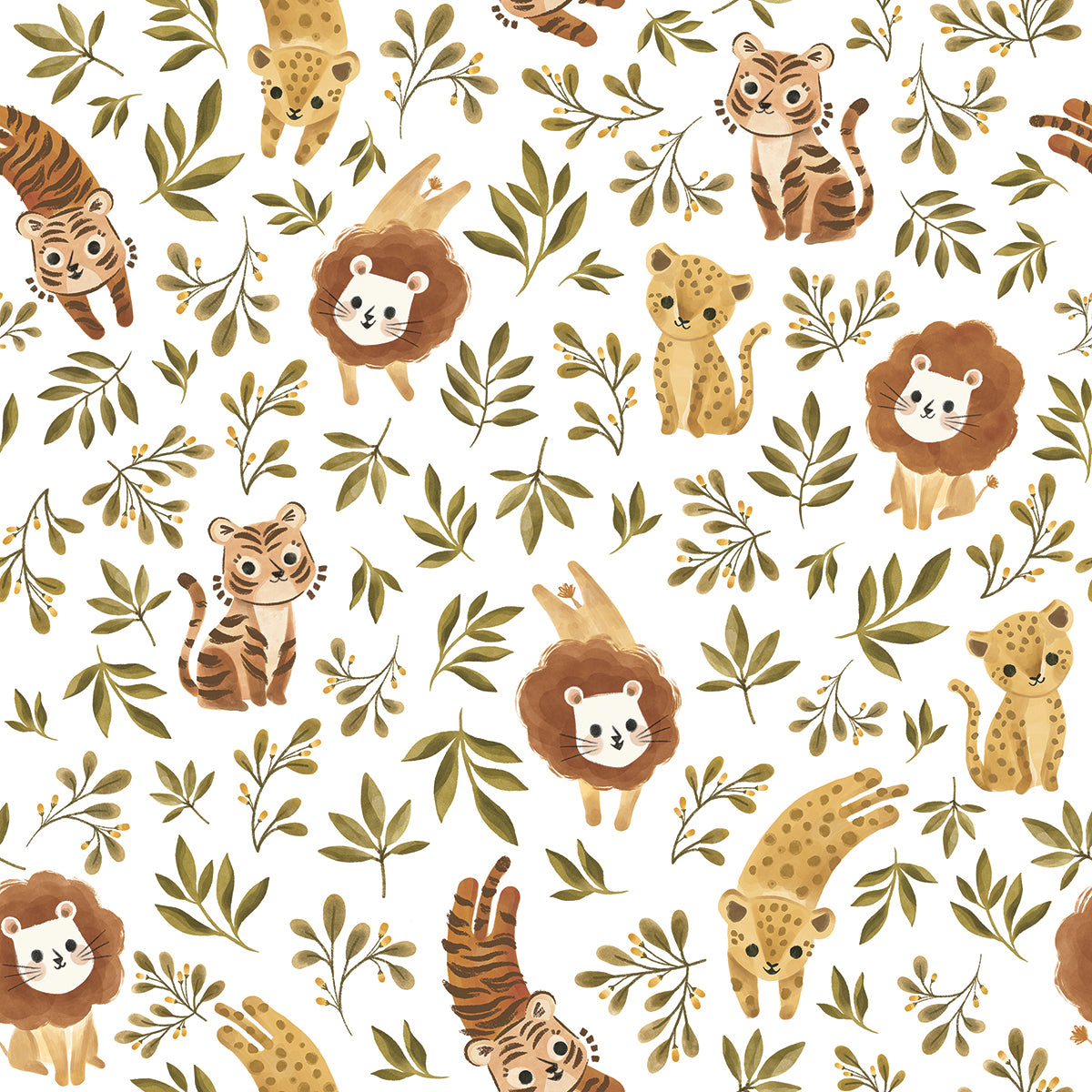 FELIDAE - Sample wallpaper, jungle trio