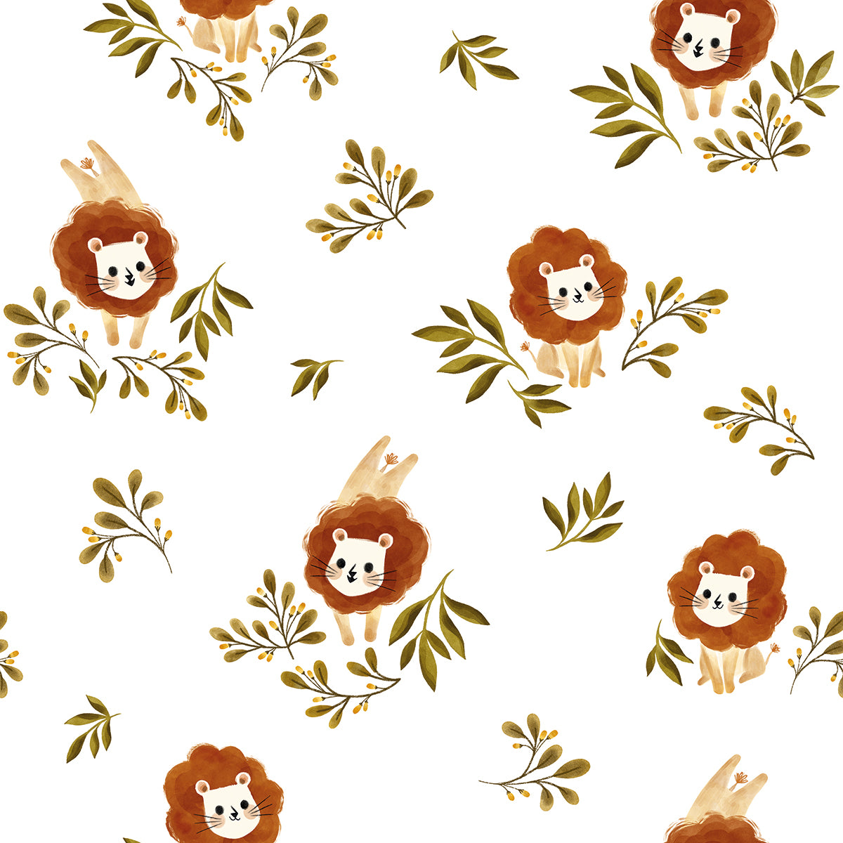 FELIDAE - Sample wallpaper, small lion