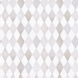 SELENE - Sample wallpaper, harlequin (grey)