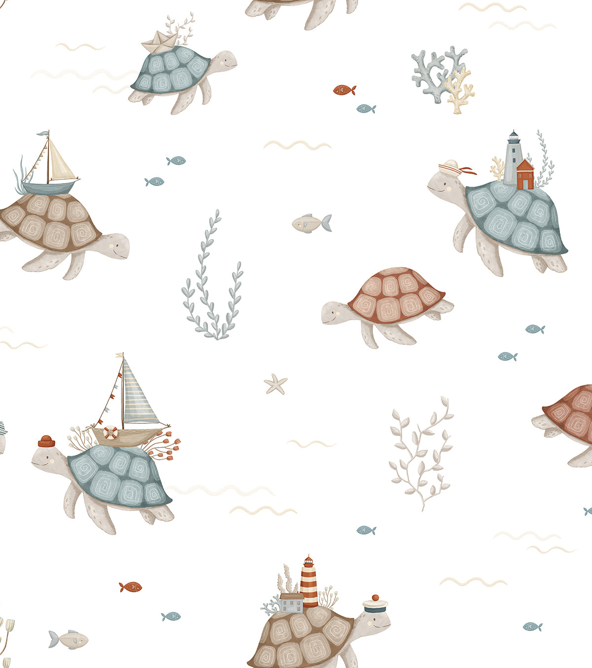 LOTAN - Wallpaper sample - Turtles and the sea