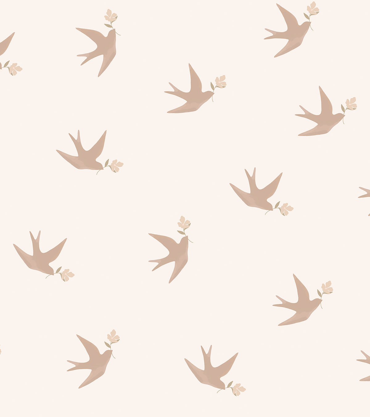 ELEONORE - Children's wallpaper - The swallows