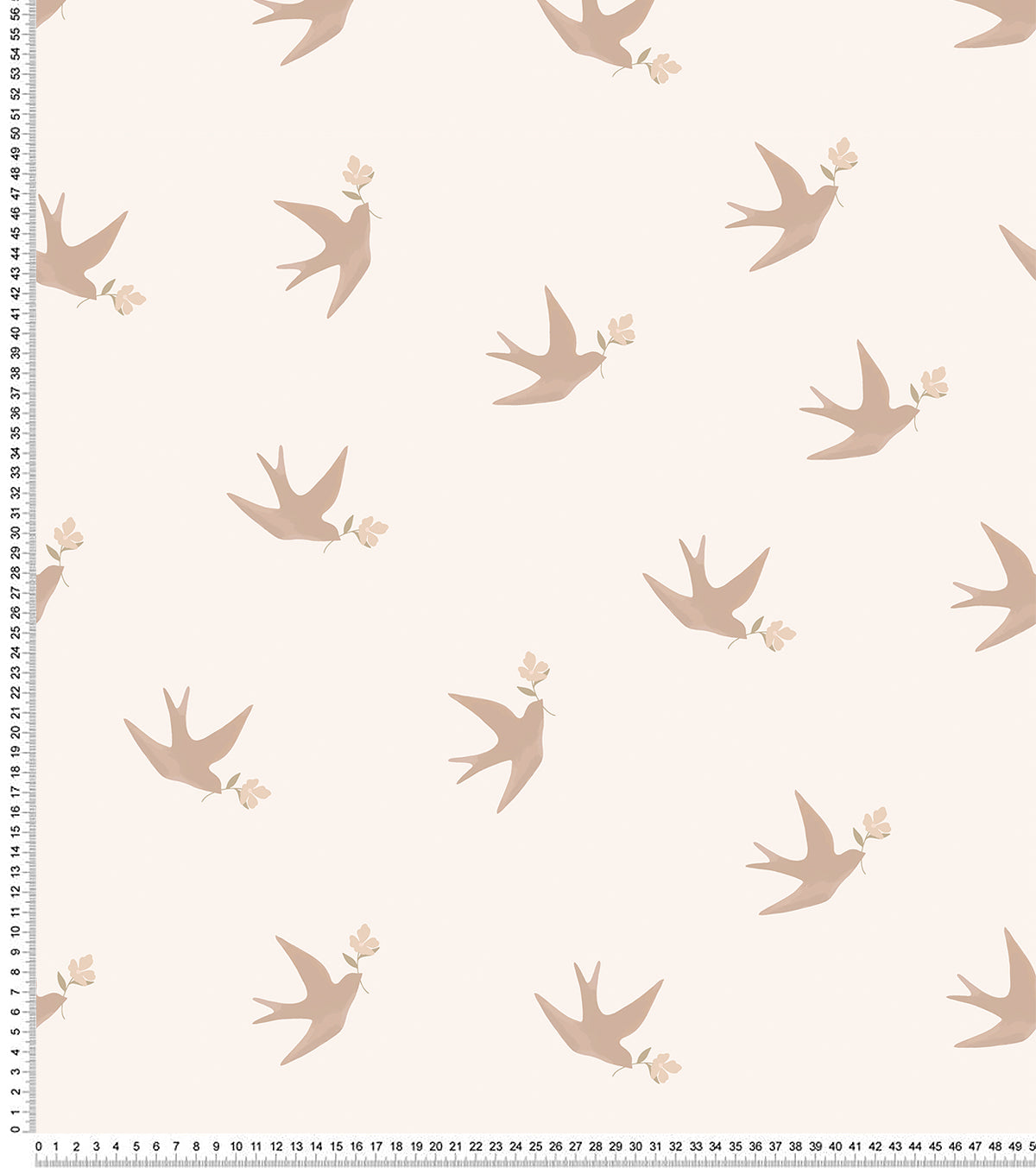 ELEONORE - Children's wallpaper - The swallows