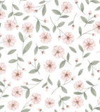 EDEN - Children's wallpaper - Sparkle and flower buds