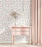 EDEN - Children's wallpaper - Sparkle and flower buds