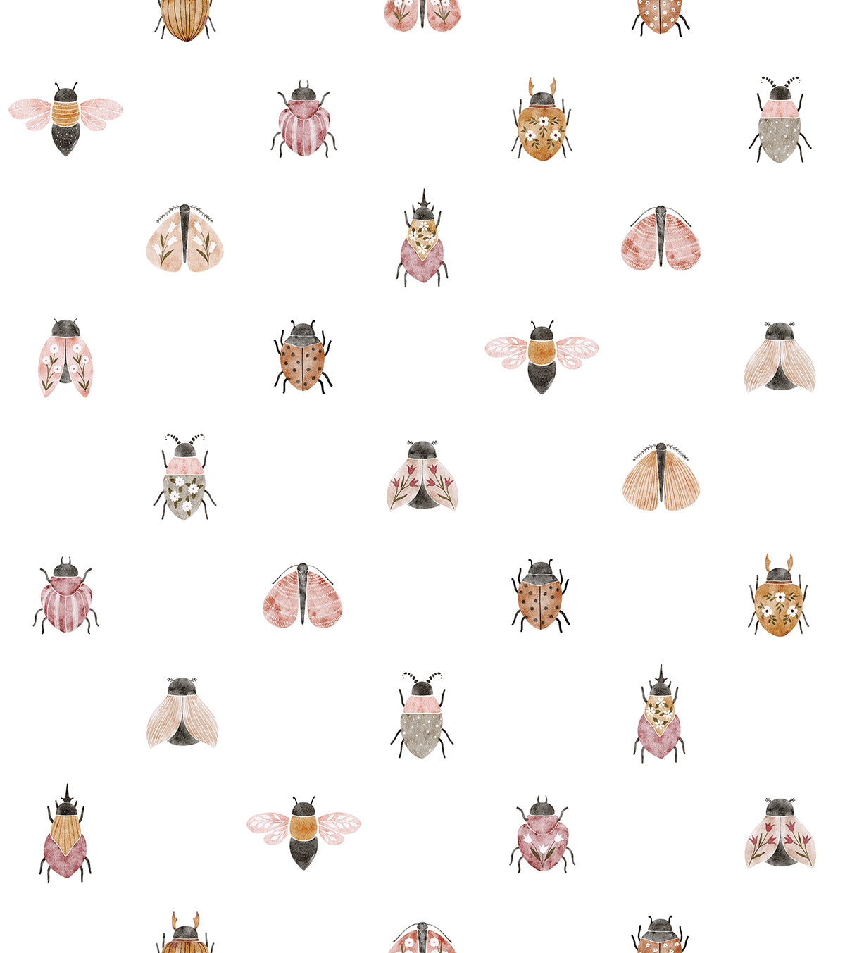 COCCINELLA - Children's wallpaper - Pretty insects