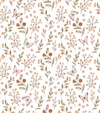 COCCINELLA - Children's wallpaper - Butterflies and flowers