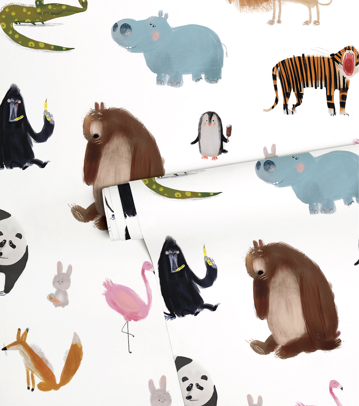 ANIMALIA - Children's wallpaper - Animals