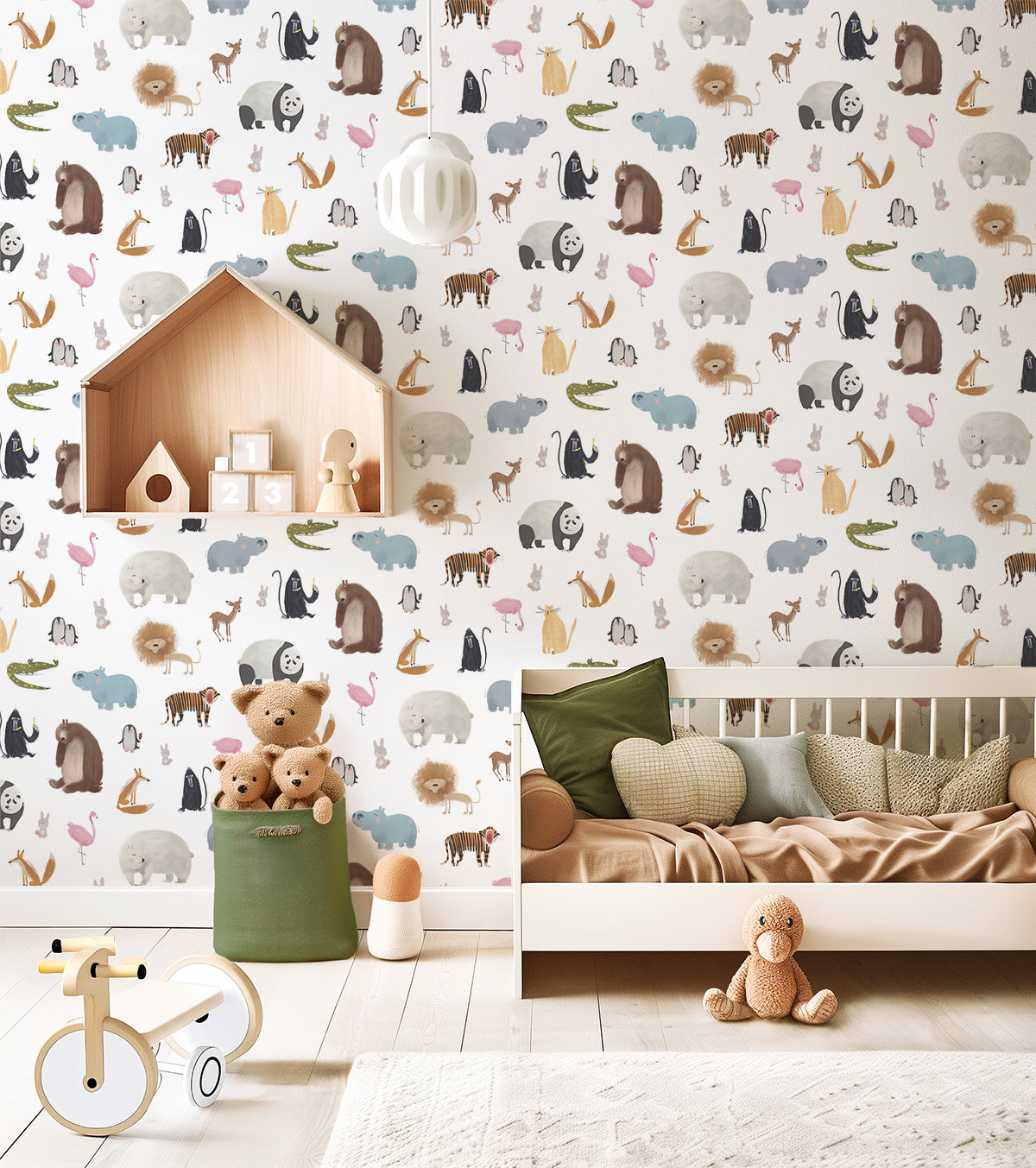 ANIMALIA - Children's wallpaper - Animals