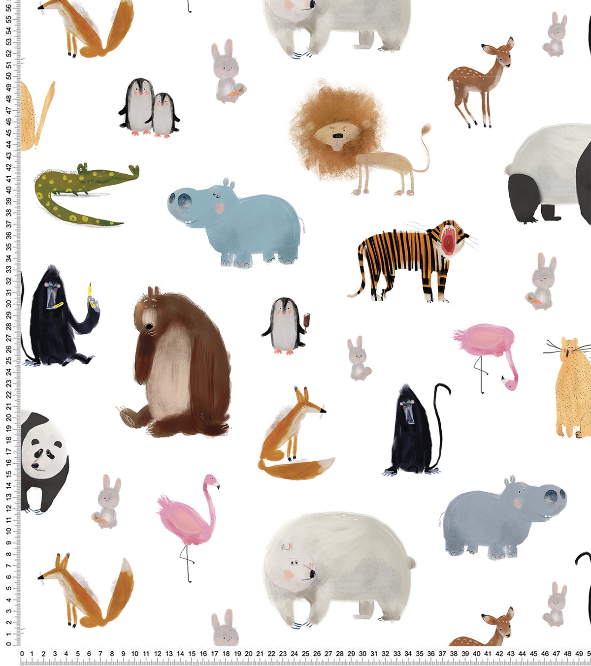 ANIMALIA - Children's wallpaper - Animals