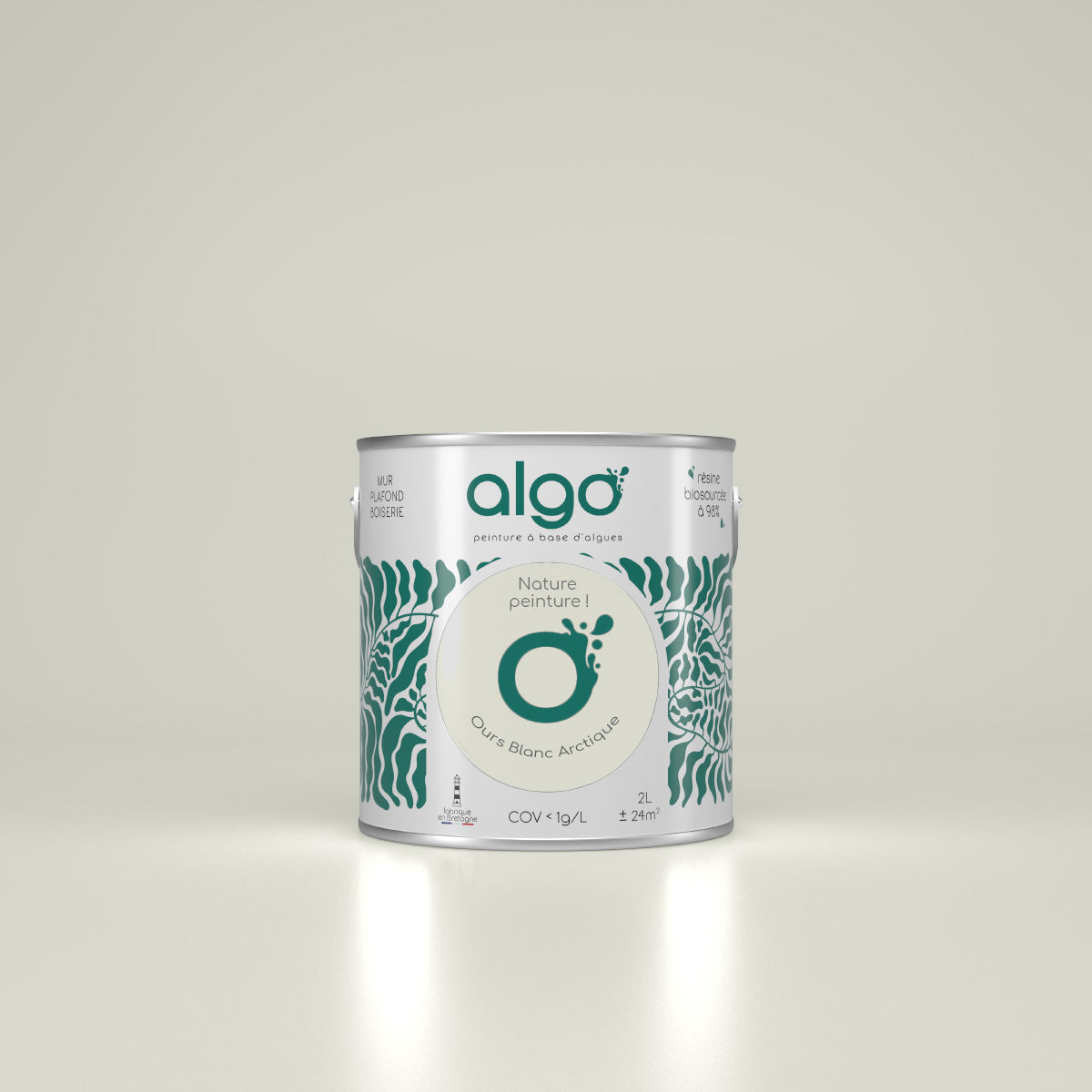 Algo ecological paint - Ours Blanc Arctique