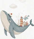 LOTAN - Children's poster - The whale