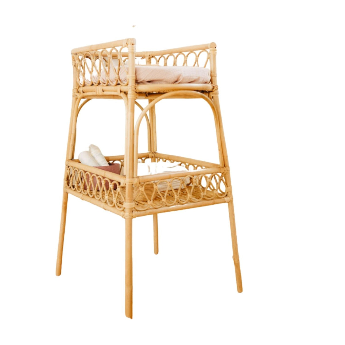 JUNE - Natural rattan changing table