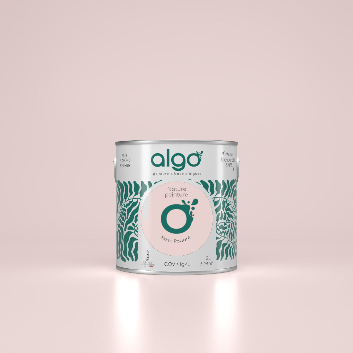 Algo ecological paint - Rose Poudré