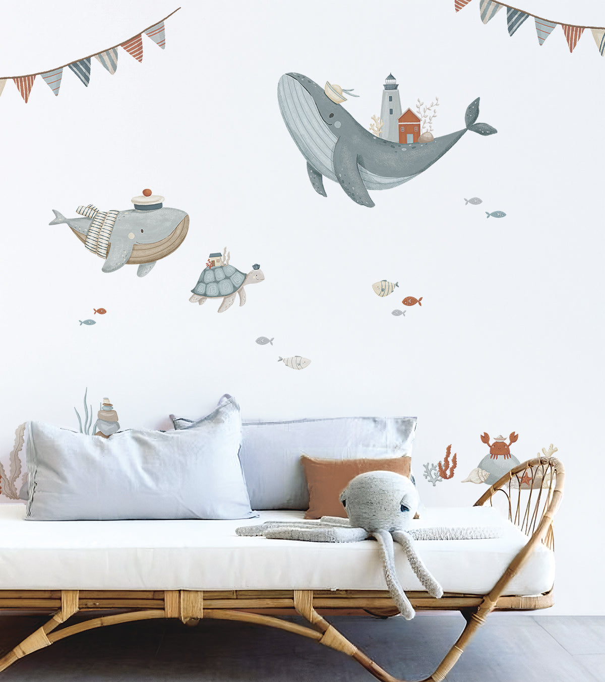 LOTAN - Wall decals muraux - Pennant garland