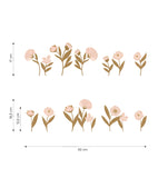 ELEONORE - Wall decals Wall art - Flowers