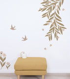 ELEONORE - Wall decals murals - Branches and swallows