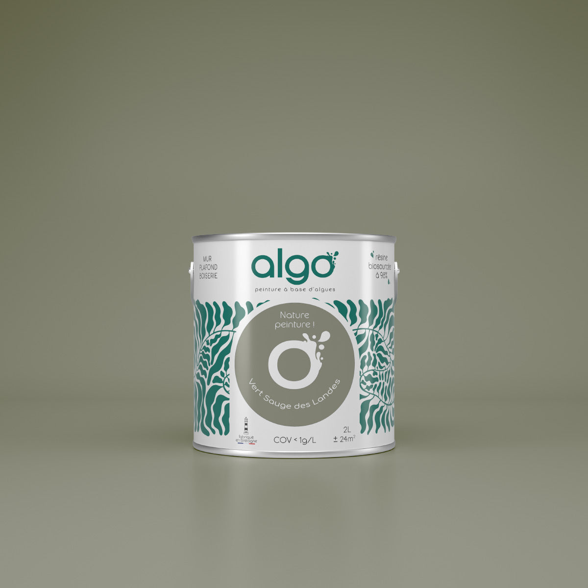 Algo ecological paint - Landes Sage Green