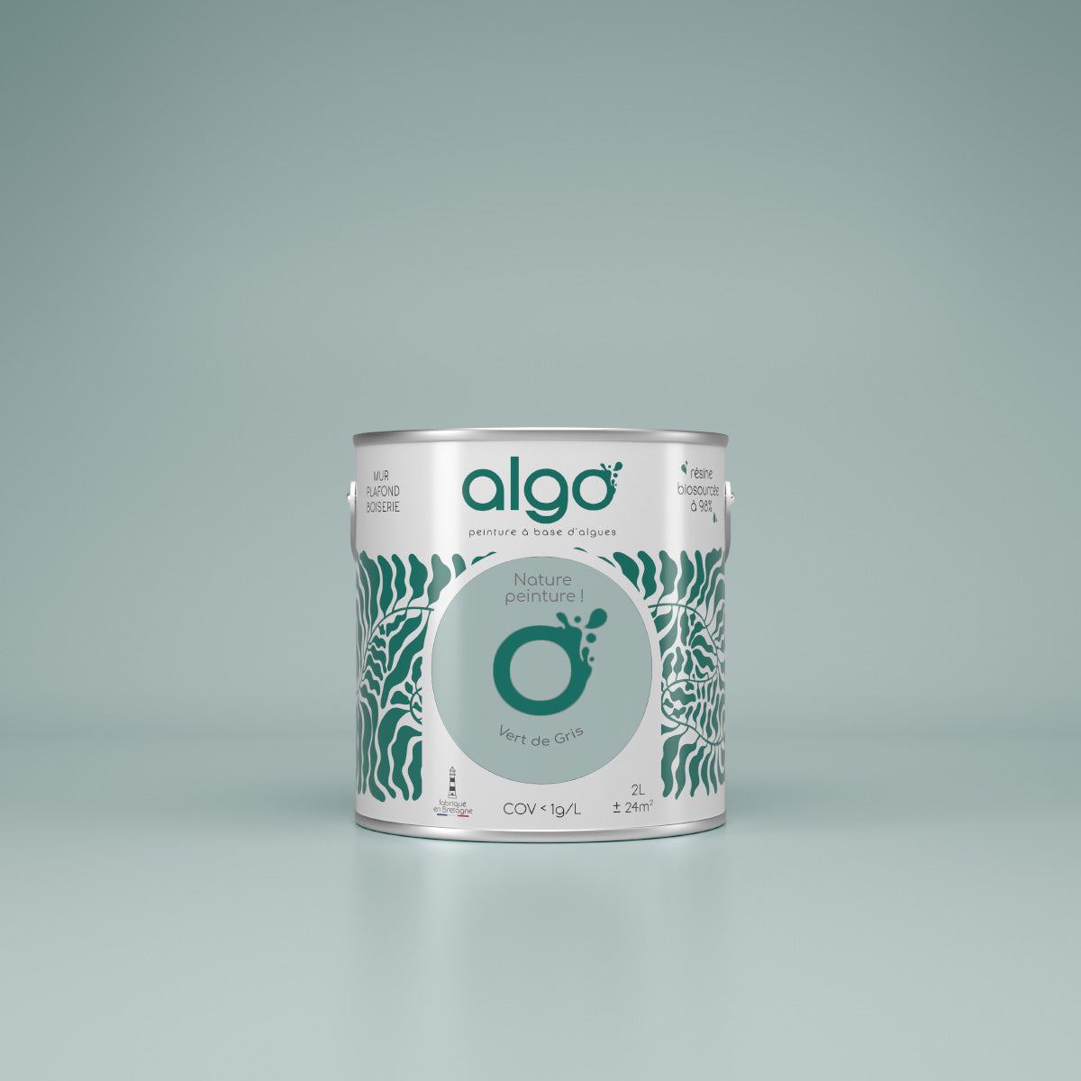 Algo ecological paint - Vert de Gris