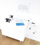 ORIGAMI - Wall decals Walls - Triangles