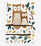 FOREST HAPPINESS - Wall decals murals - Owl family
