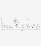 DINOSAURUS - Wall decals murals - Dinosaurs and plants