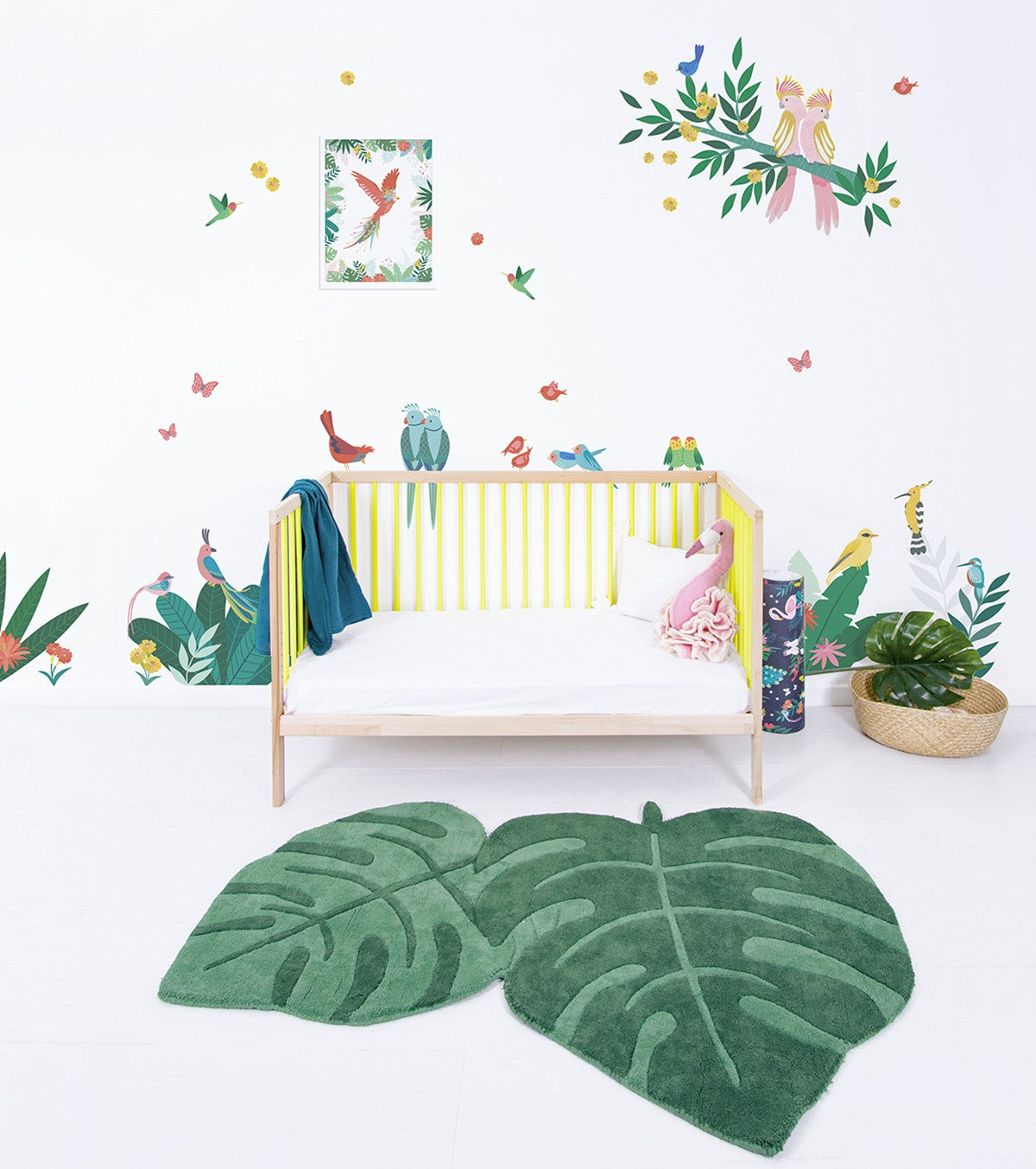 RIO - Wall decals muraux - Birds and leaves