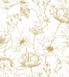 BOTANY - Children's wallpaper - Flower motif
