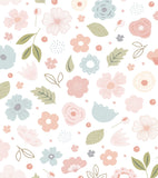 BLOOM - Children's wallpaper - Flower motif