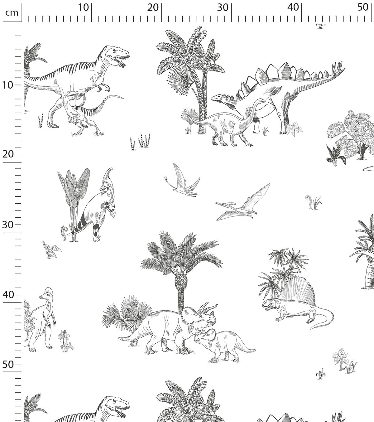 DINOSAURUS - Wallpaper - Dinosaur motif