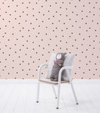 MINIMA - Children's wallpaper - Polka dot pattern