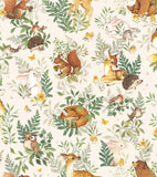 FOREST - Children's wallpaper - Forest animal motif (RECONDITIONED PRODUCT)