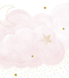 STARDUST - Children's poster - Stars and clouds