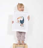 PARADISIO - Children's poster - Toucan on its branch