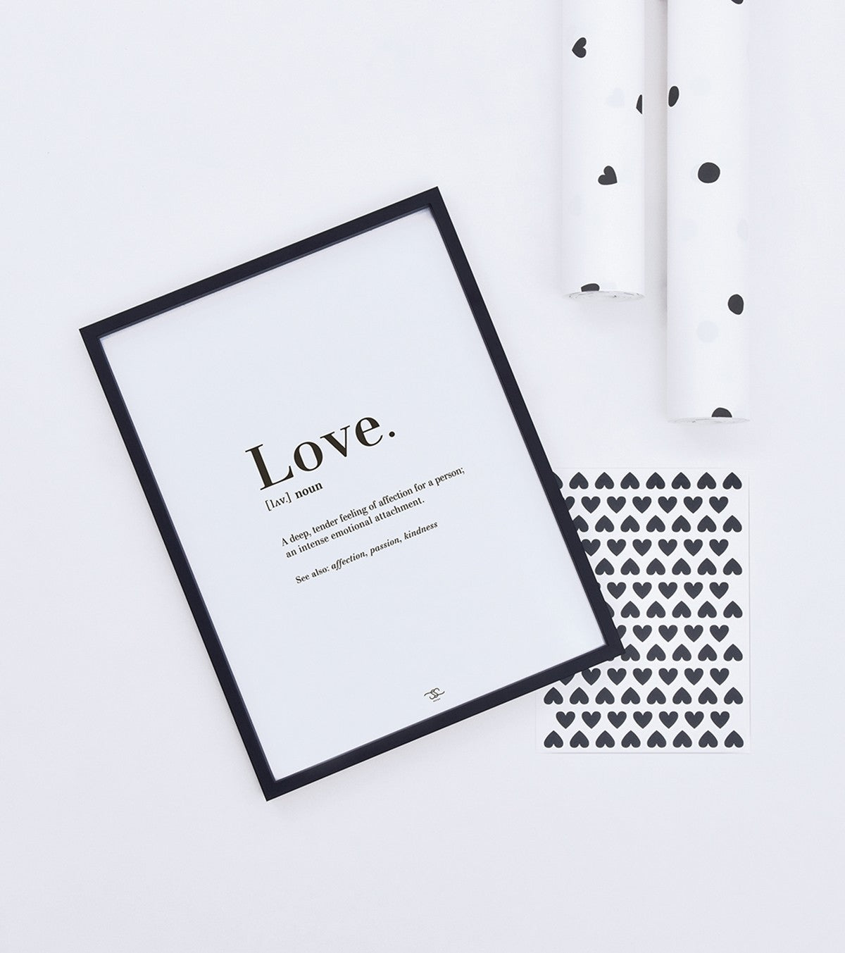 MINIMA - Children's poster - Love, definition (English)